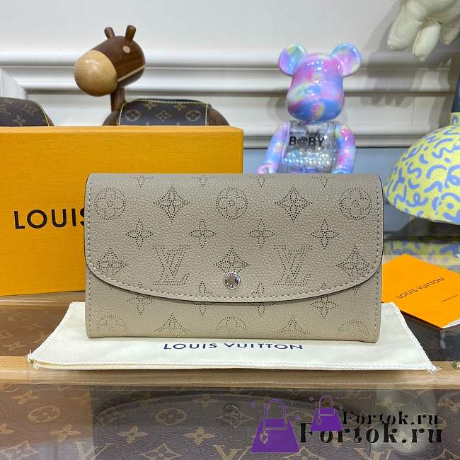 Fortok Louis Vuitton Zippy Wallet Beige M60144 12×19×2cm - 1