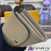 Fortok Louis Vuitton Zippy Wallet Beige M60144 12×19×2cm - 4