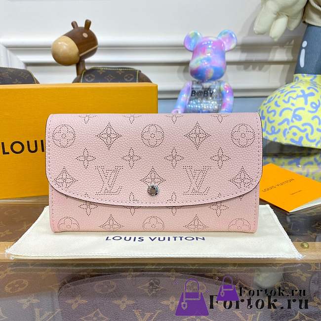 Fortok Louis Vuitton Zippy Wallet Pink M60145 12×19×2cm - 1
