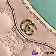 Fortok Gucci Matelassé Bag Pink 735049 25x15x6.5cm - 5