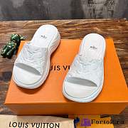 Fortok Louis Vuitton Pool 55 Mules White - 2