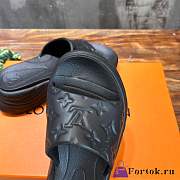 Fortok Louis Vuitton Pool 55 Mules Black - 6