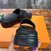 Fortok Louis Vuitton Pool 55 Mules Black - 4