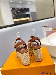 Fortok Louis Vuitton Sedge Sole sandals Sandals Brown - 6