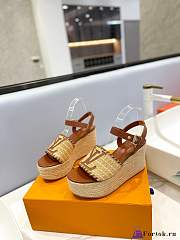 Fortok Louis Vuitton Sedge Sole sandals Sandals Brown - 4