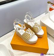 Fortok Louis Vuitton Sedge Sole sandals Sandals White - 1