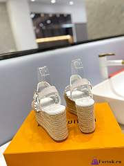 Fortok Louis Vuitton Sedge Sole sandals Sandals White - 6