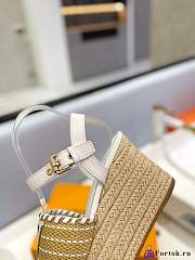 Fortok Louis Vuitton Sedge Sole sandals Sandals White - 4