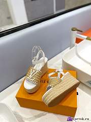 Fortok Louis Vuitton Sedge Sole sandals Sandals White - 3