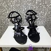 Fortok Valentino Rockstud Accents Leather Pumps - 4