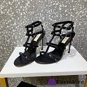Fortok Valentino Rockstud Accents Leather Pumps - 2