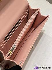 Fortok Chanel 23s Woc Bag Pink 19cm - 2