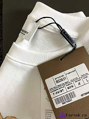 Fortok Burberry Bear T-shirt White - 4