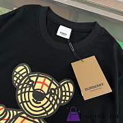 Fortok Burberry Bear T-shirt Black - 3