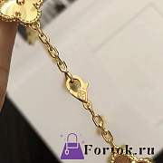 Fortok VCA Gold Vintage Motifs Necklace - 5