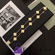 Fortok VCA Gold Vintage Motifs Necklace - 3