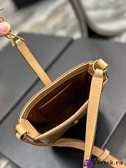 Fortok Saint Laurent Le 5A7 Mini Bag Brown 735214 18×13.5×3.5cm - 5