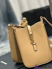 Fortok Saint Laurent Le 5A7 Mini Bag Brown 735214 18×13.5×3.5cm - 4