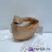 Fortok Bottega Veneta Jodie Bag With Diamonds 28x23x8cm - 2