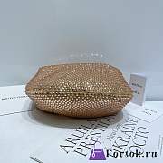 Fortok Bottega Veneta Jodie Bag With Diamonds 28x23x8cm - 3