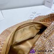 Fortok Bottega Veneta Jodie Bag With Diamonds 28x23x8cm - 5
