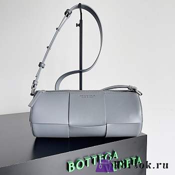 Fortok Bottega Veneta Canette Bag Grey 31x14x14cm