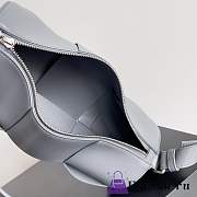 Fortok Bottega Veneta Canette Bag Grey 31x14x14cm - 5