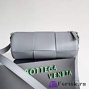 Fortok Bottega Veneta Canette Bag Grey 31x14x14cm - 4
