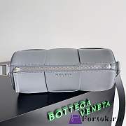 Fortok Bottega Veneta Canette Bag Grey 31x14x14cm - 2