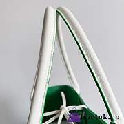 Fortok Bottega Veneta Slip Tote Bag White 38x25x14cm - 6