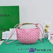 Fortok Bottega Veneta Mini Sardine Bag Pink 20x12x2.5cm - 1