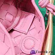 Fortok Bottega Veneta Mini Sardine Bag Pink 20x12x2.5cm - 4