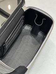 Fortok Chanel 23P Vanity Case Bag Grey 17cm - 5