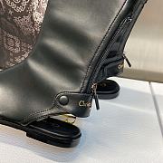 Fortok Dior Spirit Thong Sandals Black - 2