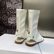 Fortok Dior Spirit Thong Sandals White - 3