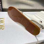 Fortok Dior Spirit Thong Sandals White - 2