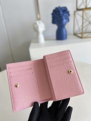 Fortok Louis Vuitton Wallet Pink 12x9x3.5cm - 2