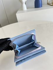 Fortok Louis Vuitton Wallet Purple 12x9x3.5cm - 6