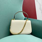 Fortok Gucci Blondie Shoulder Bag White 735101 23x15x11cm - 2