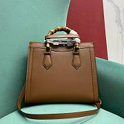 Fortok Gucci Diana Brown Bag 27×24×11cm - 3