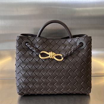 Fortok Bottega Veneta Andiamo Bag Fondant 25x22x10.5cm