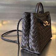 Fortok Bottega Veneta Andiamo Bag Fondant 25x22x10.5cm - 5