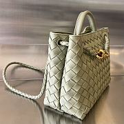 Fortok Bottega Veneta Andiamo Bag Khaki 25x22x10.5cm - 6