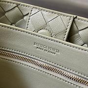 Fortok Bottega Veneta Andiamo Bag Khaki 25x22x10.5cm - 3