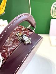 Fortok Goyard Alto Bag Red 18.5x17x7.5cm - 6