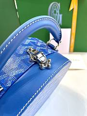 Fortok Goyard Alto Bag Blue 18.5x17x7.5cm - 5