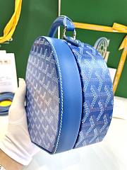 Fortok Goyard Alto Bag Blue 18.5x17x7.5cm - 4