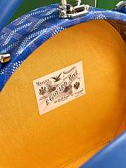 Fortok Goyard Alto Bag Blue 18.5x17x7.5cm - 3