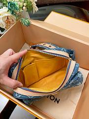 Fortok Louis Vuitton Denim Belt Bag M95347 24x15x6.5cm - 3