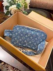 Fortok Louis Vuitton Denim Belt Bag M95347 24x15x6.5cm - 2